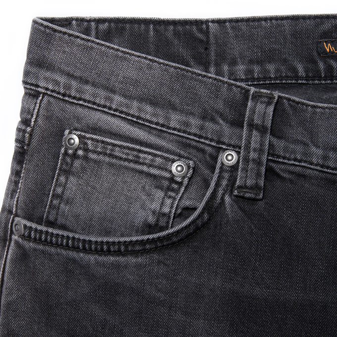 Nudie Jeans ヌーディージーンズ リーンディーン ブラックアイズ スリムフィット ジーンズ Lean Dean Black Eyes  LEANDEAN-310 99161-1084 / 2024SPRING