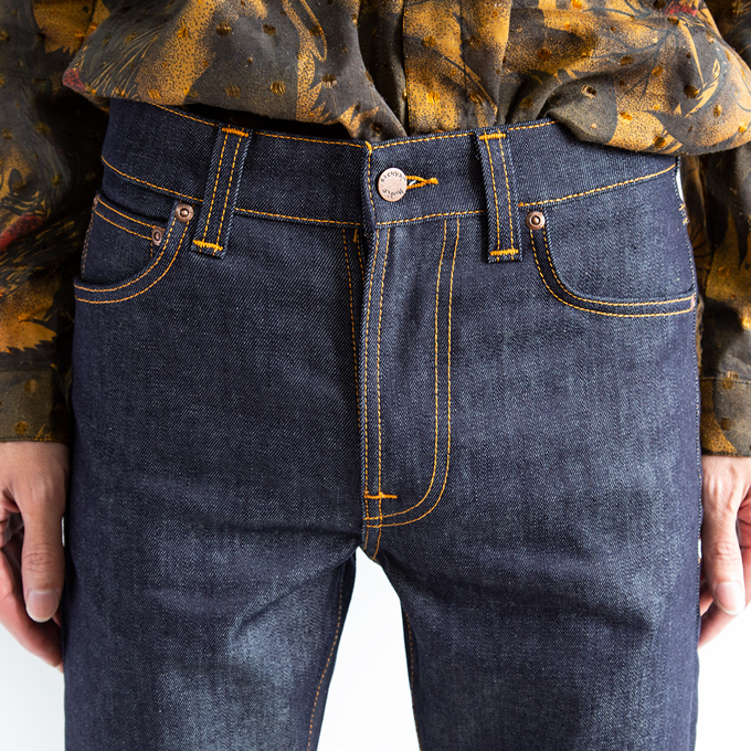 Nudie Jeans ヌーディージーンズ 】Lean Dean スリム テーパード 特急 ヌーディージーンズ LEAN DEAN ユーズド加工スリムテーパード W31 デニム/ジーンズ