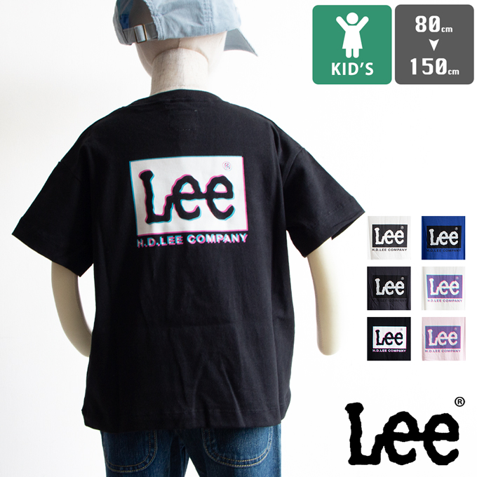 Lee リー ベビー キッズ バックプリント Leeロゴ ショートスリーブ Tee LK0868 / 2024SUMMER｜jeansstation