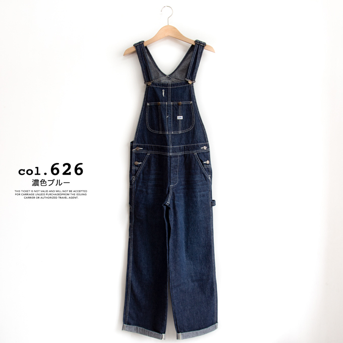 Lee（リー） レディース ルーズフィット デニム オーバーオール LL0255