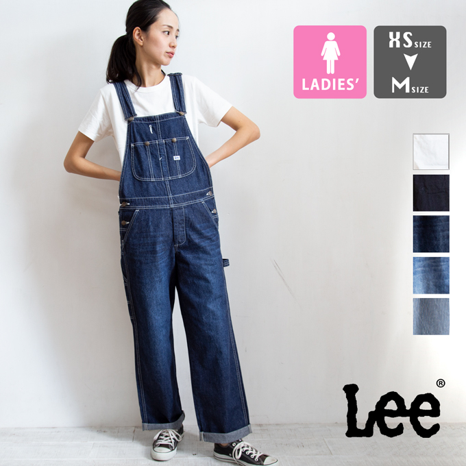 Lee（リー） レディース ルーズフィット デニム オーバーオール LL0255