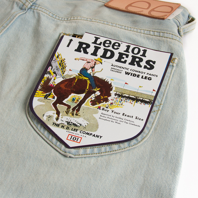 Lee 100周年 RIDERS101 WIDE LM1016 Lee（リー） 101 100周年 101 RIDERS WIDE REGULAR PANTS ライダース