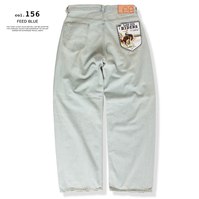 Lee（リー） 101 100周年 101 RIDERS WIDE REGULAR PANTS ライダース