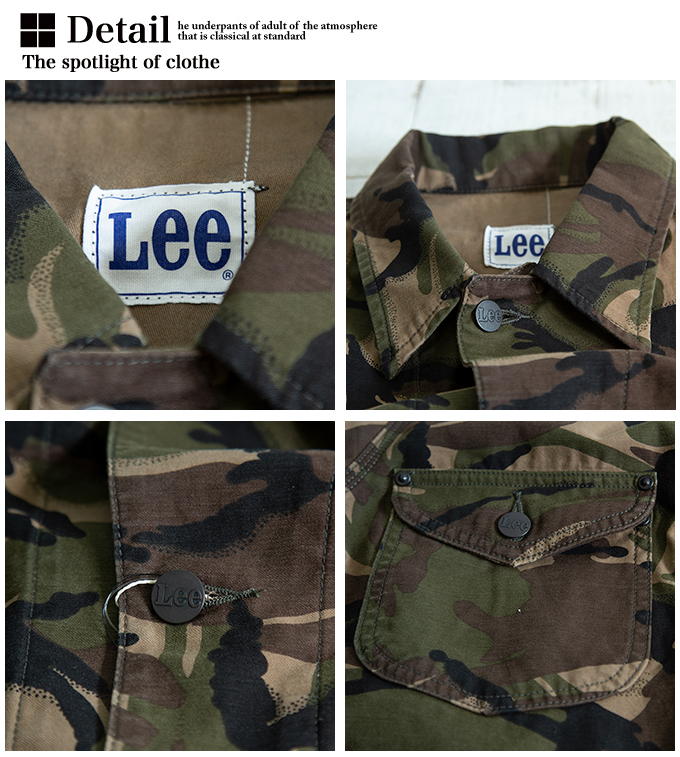 【 Lee リー 】 CAMOUFLAGE LOCO JACKET 迷彩柄 ロコジャケット LM4863 / 22SS ※