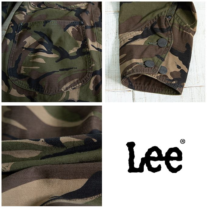 【 Lee リー 】 CAMOUFLAGE LOCO JACKET 迷彩柄 ロコジャケット LM4863 / 22SS ※