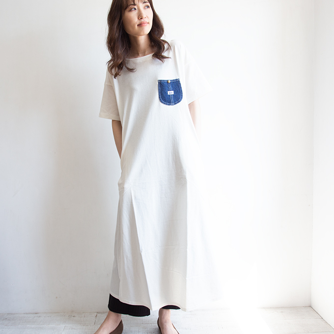 Lee 【夏割!!】【 リー 】 DENIM PCKET DRESS ウィメンズ デニム