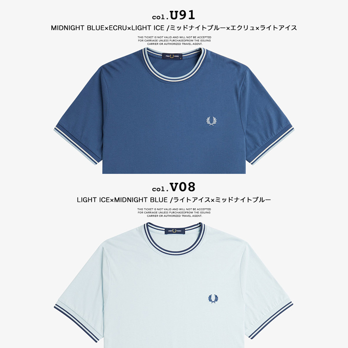 FRED PERRY フレッドペリー Twin Tipped T-Shirt ツインティップ