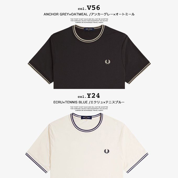 FRED PERRY フレッドペリー Twin Tipped T-Shirt ツインティップ