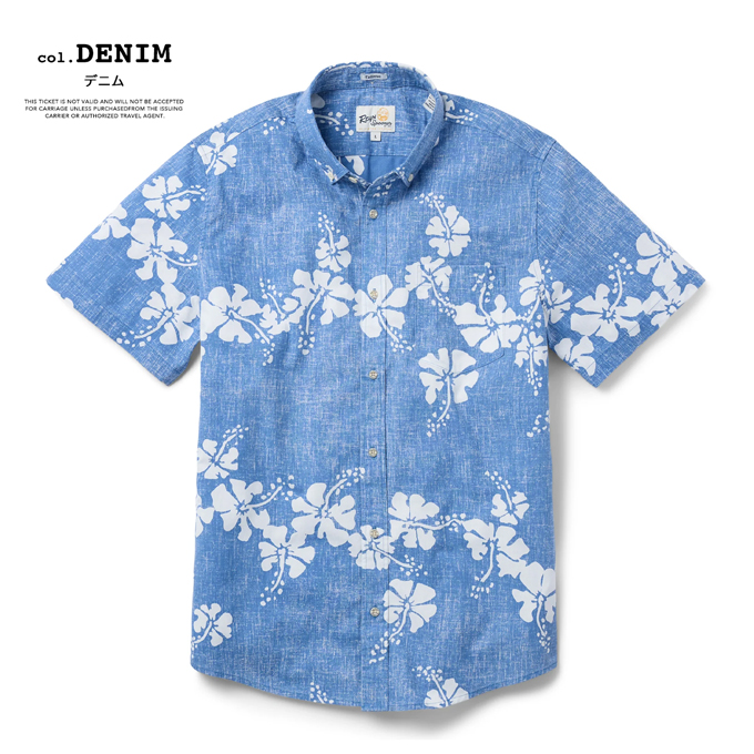 reyn spooner（レインスプーナー） 50TH STATE FLOWER S/S 50th