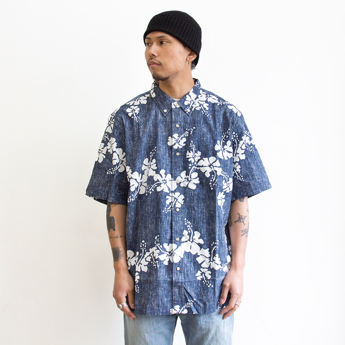 reyn spooner（レインスプーナー） 50TH STATE FLOWER S/S 50th