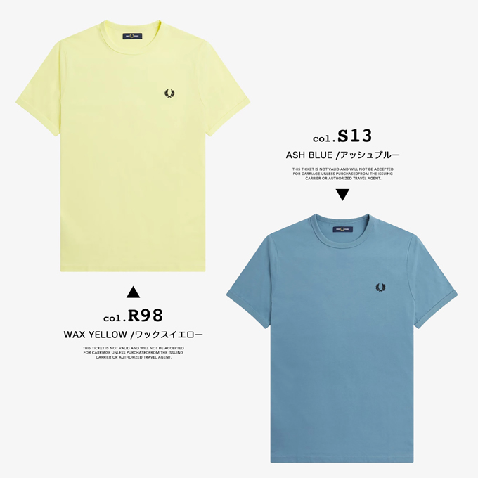 FRED PERRY フレッドペリー Ringer T-Shirt リンガー Tシャツ M3519 /2024SUMMER｜jeansstation｜15
