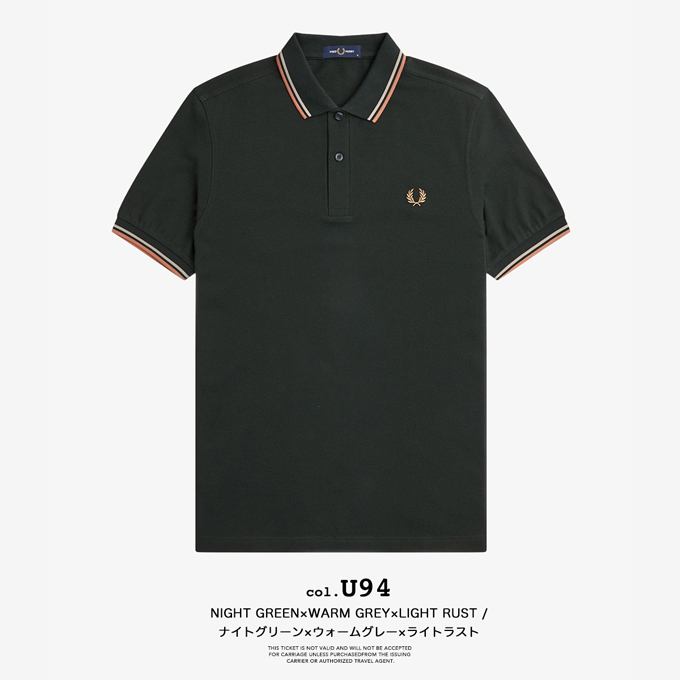 FRED PERRY フレッドペリー The Fred Perry Shirt ツイン
