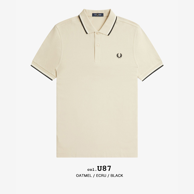 フレッドペリー ポロシャツ M3600 エクリュ FRED PERRY フレッドペリー The Fred Perry Shirt ツイン