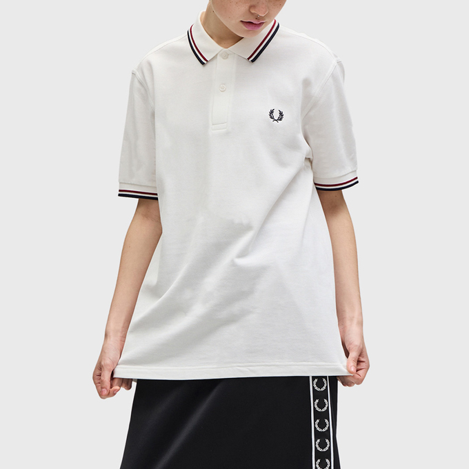 フレッドペリー FRED PERRY ホワイト ポロシャツ M カラー/ホワイト | FRED PERRY JAPAN | フレッドペリー日本公式