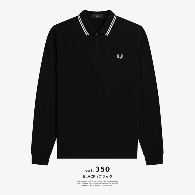 ★ラスト1枚★フレッドペリー ブラック ポロシャツ Lサイズ FRED PERRY フレッドペリー The Fred Perry Shirt ティップ