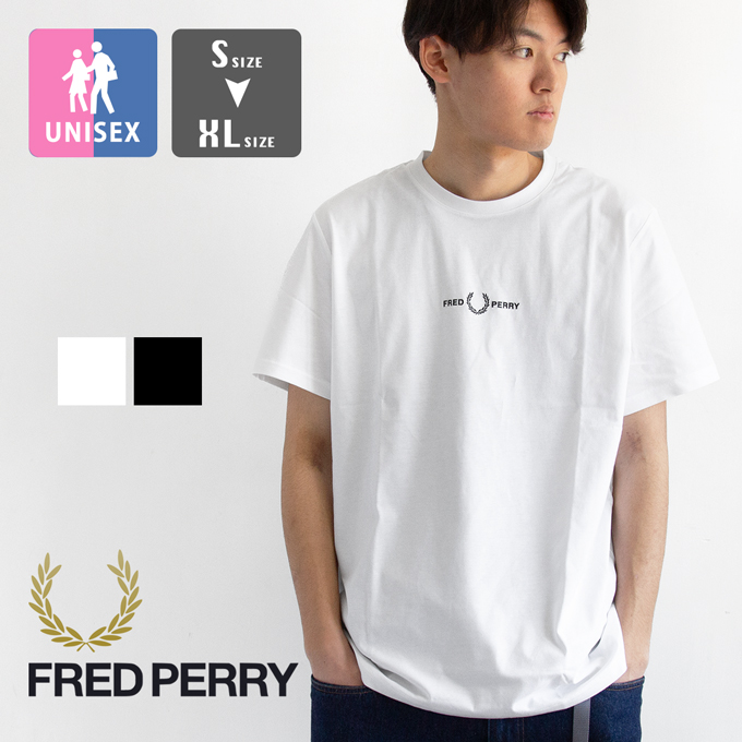 FRED PERRY フレッドペリー Embroidered T-Shirt エンブロイダード Tシャツ M4580 /2024SUMMER | FRED PERRY