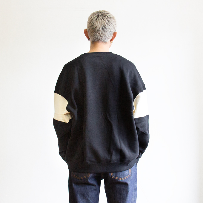GUESS（ゲス） GUESS JEANS ジーンズ Cn Os Horizont Stripe Sweat 