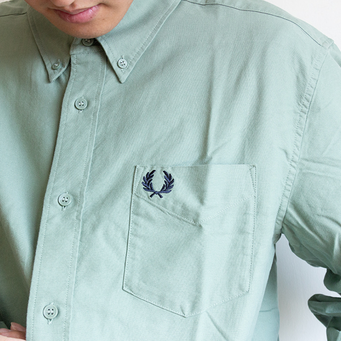 FRED PERRY（フレッドペリー） Oxford Shirt L/S オックスフォード