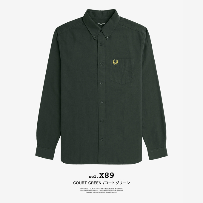 Sサイズ　FRED PERRY フレッドペリー　 ラコステ　リネンシャツ セール】Linen Blend Revere Collar Shirt／リネンブレンド