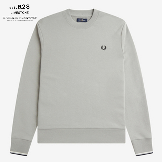 FRED PERRY フレッドペリー Crew Neck Sweatshirt ワンポイント クルーネック スウェット M7535 / 2023AW ※｜jeansstation｜15