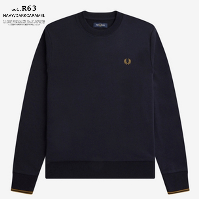 FRED PERRY フレッドペリー Crew Neck Sweatshirt ワンポイント クルーネック スウェット M7535 / 2023AW ※｜jeansstation｜17