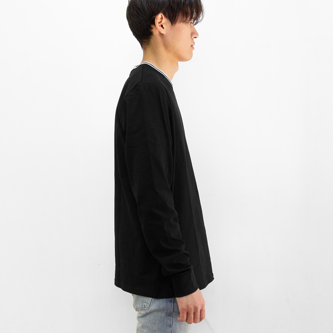 FRED PERRY フレッドペリー Twin Tipped Long Sleeve T-Shirt