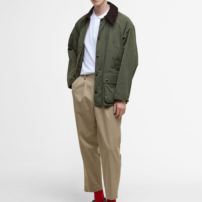 Barbour（バブアー） BEDALE ビデイル ピーチスキン コットン ブルゾン