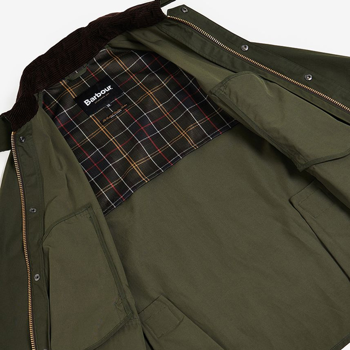 Barbour バブアー BEDALE ビデイル ピーチスキン コットン ブルゾン（オーバーサイズフィット） 261MCA0933 / MCA0933 / 2026SPRINGの画像