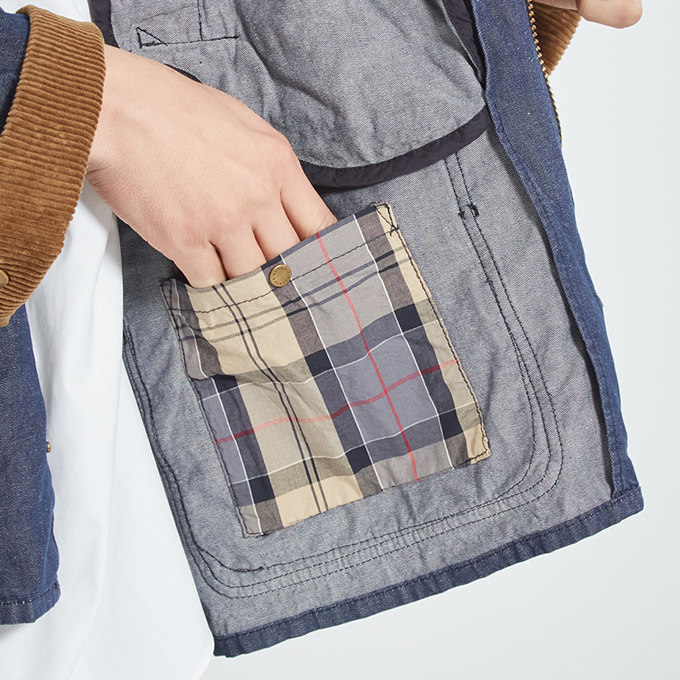 Barbour バブアー BEDALE ビデイル デニム カジュアル ジャケット 261MCA1104 / MCA1104 / 2026SPRINGの画像