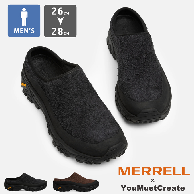 MERRELL ������ MOAB 2 SLIDE x YouMustCreate ���A�u 2 �X���C�h × ���[ �}�X�g �N���G�C�g J00006502 / J00006503 / 2026AW