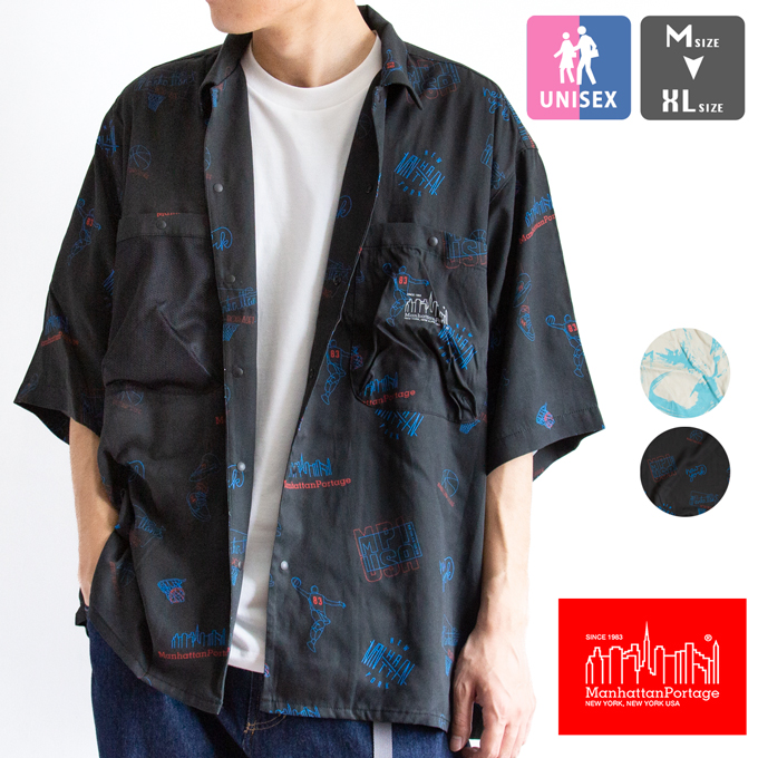 Manhattan Portage（マンハッタンポーテージ） アロハシャツ 半袖 S/S