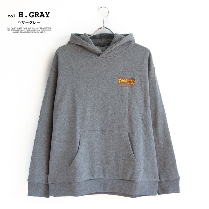 「 Manhattan Portage × THRASHER 」 Collaboration Sweat Parka コラボレーション スウェット パーカー MP-M588 Manhattan Portage（マンハッタンポーテージ） × THRASHER