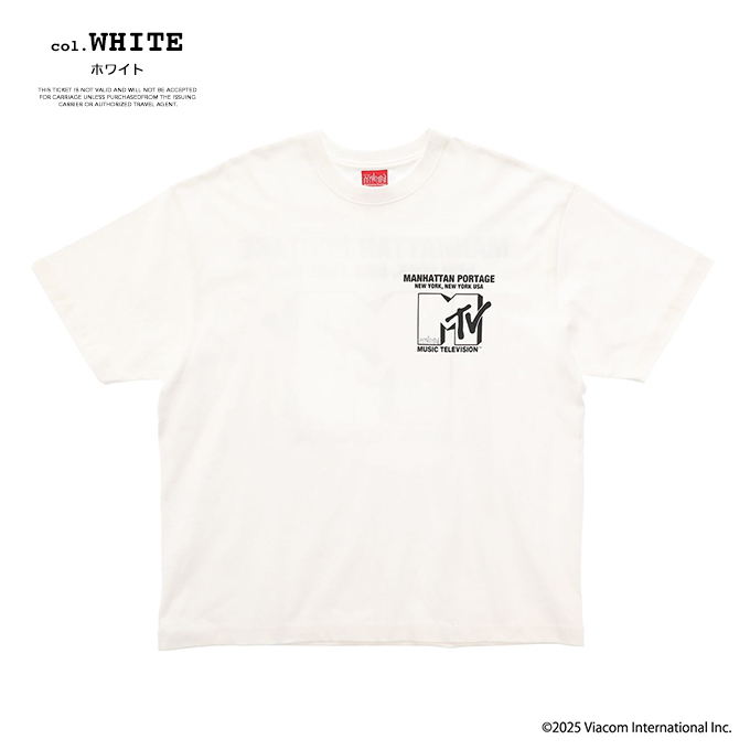 Manhattan Portage（マンハッタンポーテージ） S/S Print T-Shirt MTV 