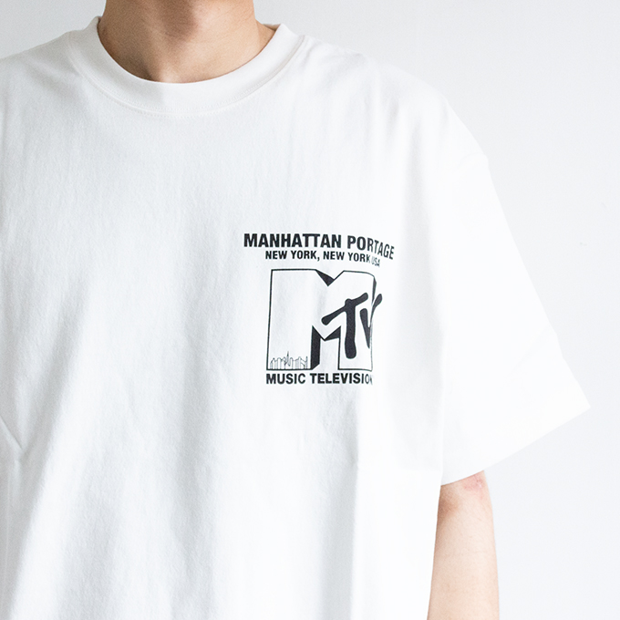 Manhattan Portage（マンハッタンポーテージ） S/S Print T-Shirt MTV 