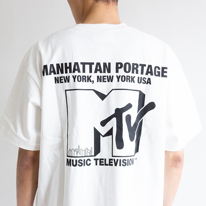 Manhattan Portage（マンハッタンポーテージ） S/S Print T-Shirt MTV 