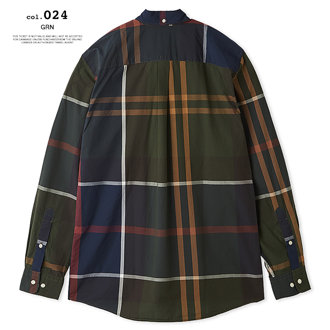 Barbour（バブアー） Harris タータンチェック シャツ MSH5775