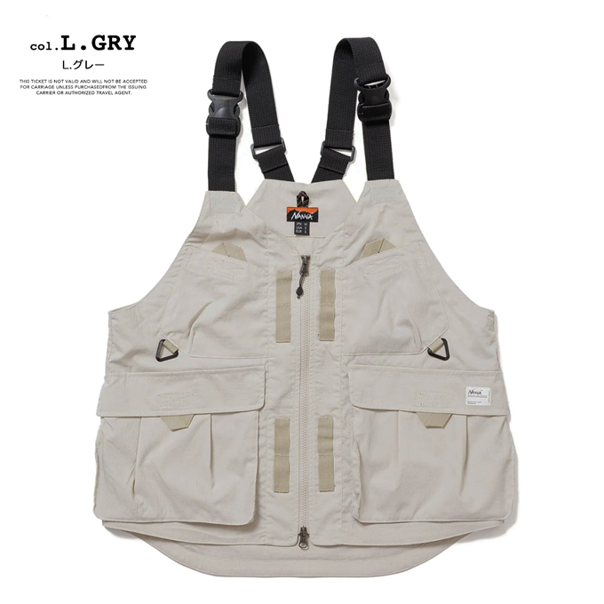 NANGA（ナンガ） HINOC RIPSTOP UT VEST ヒノック リップストップ