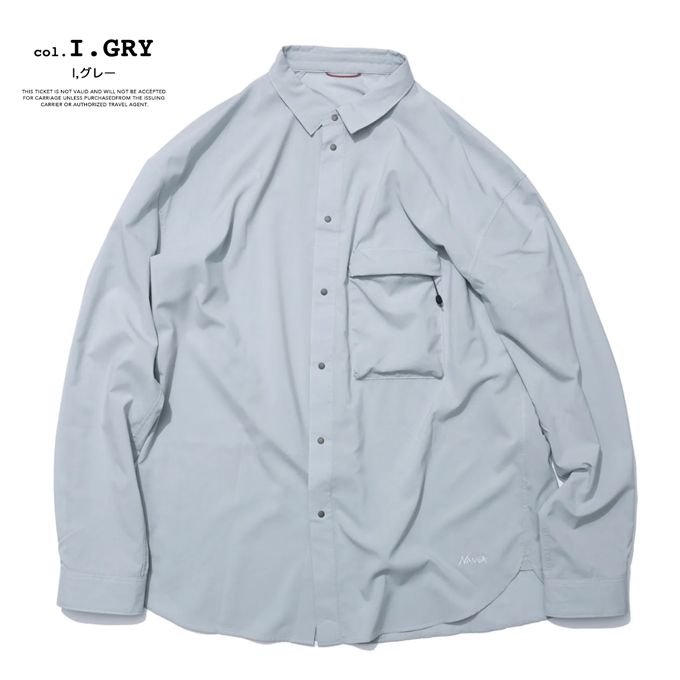 NANGA ナンガ PLC EXCURSION SHIRT (MEN) PLC エクスカーション シャツ N2500-1I402A / 2025SPRINGの画像