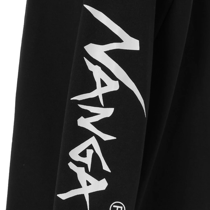 NANGA（ナンガ） ECO HYBRID SLV LOGO L/S TEE エコハイブリッド