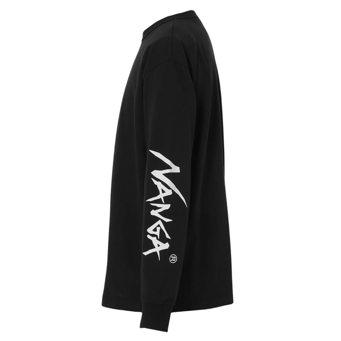 新品 NANGAナンガ リブザライフロングスリーブティー 黒L 楽天市場】NANGA（ナンガ） リブ ザ ライフ ロング スリーブ Tシャツ