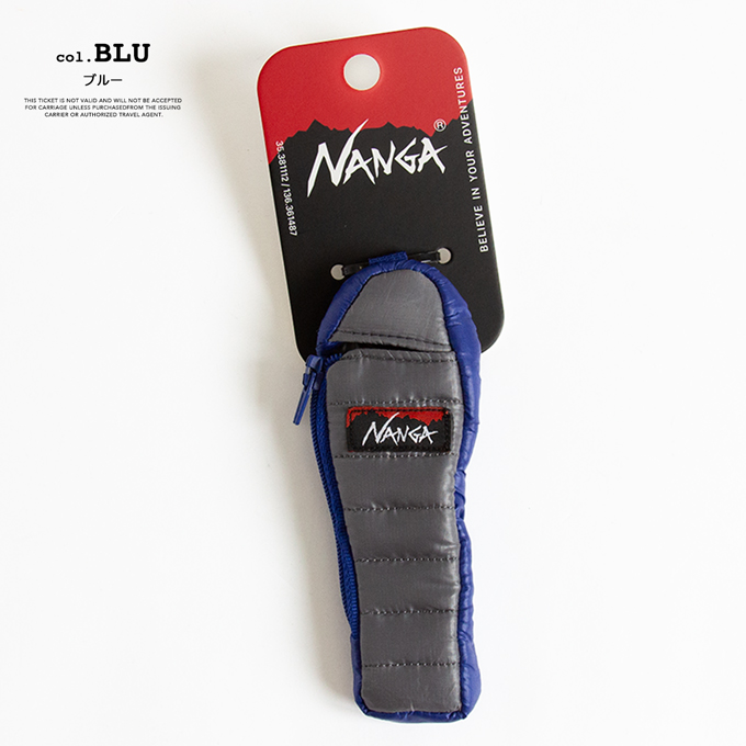 NANGA（ナンガ） MINI SLEEPING BAG KEY HOLDER ミニ スリーピング