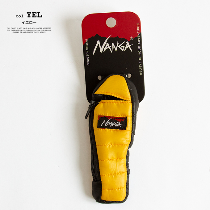 NANGA（ナンガ） MINI SLEEPING BAG KEY HOLDER ミニ スリーピング