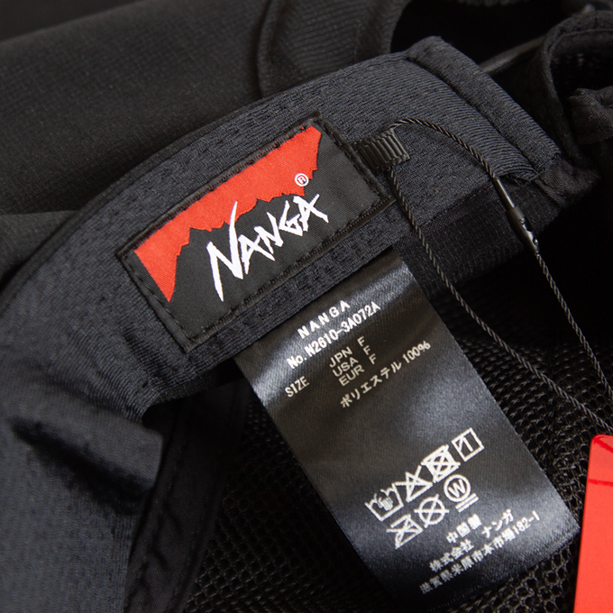 NANGA ナンガ Dotair LONG VISOR SHADE CAP ドットエアー ロング バイザー シェイド キャップ N2610-3A072A / 2026SPRINGの画像