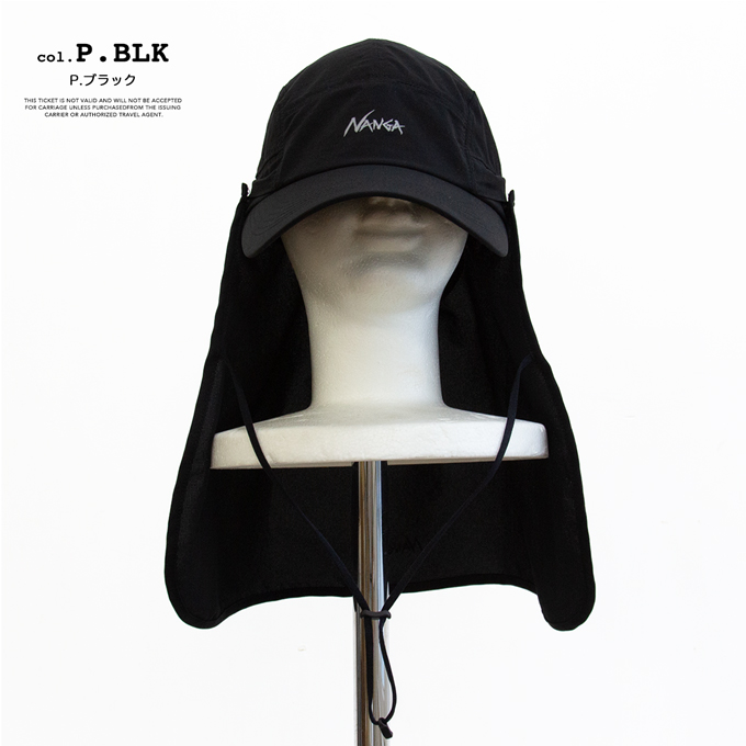 NANGA ナンガ Dotair LONG VISOR SHADE CAP ドットエアー ロング バイザー シェイド キャップ N2610-3A072A / 2026SPRINGの画像