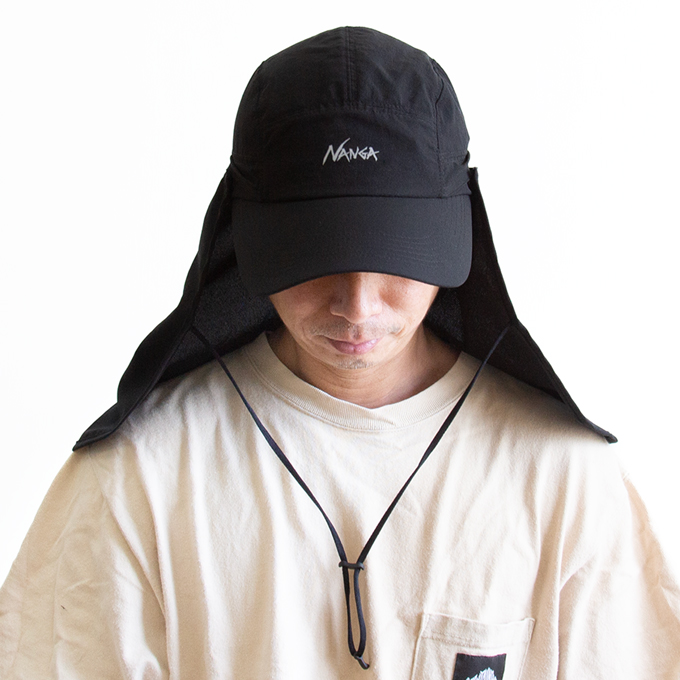 NANGA ナンガ Dotair LONG VISOR SHADE CAP ドットエアー ロング バイザー シェイド キャップ N2610-3A072A / 2026SPRINGの画像