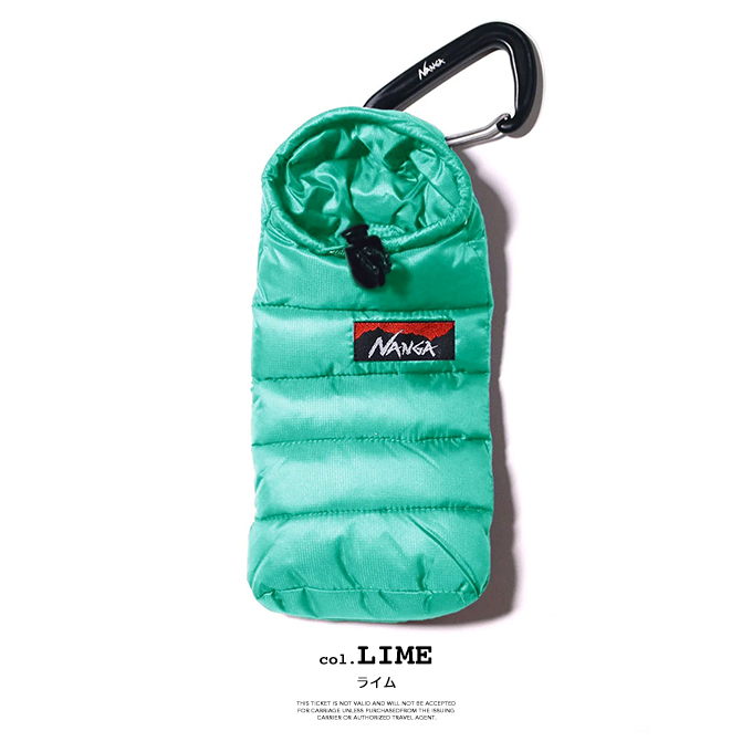 NANGA ナンガ MINI SLEEPING BAG PHONE CASE ミニ スリーピング