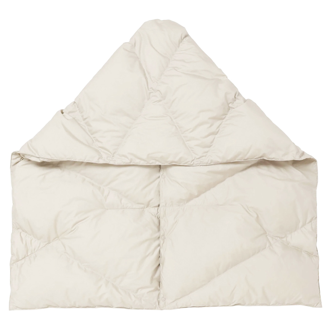 【新品未使用】NANGA ナンガ ダウンポンチョマフラー アイボリー 楽天市場】ナンガ ダウンポンチョマフラー NANGA DOWN PONCHO