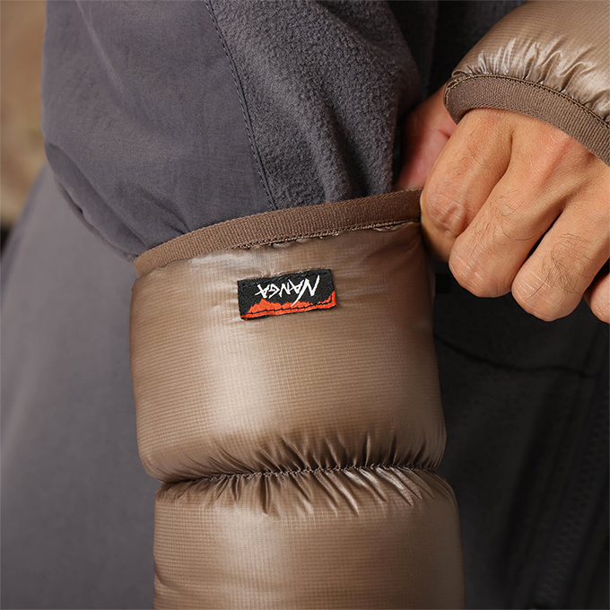 NANGA ナンガ MOUNTAIN LODGE DOWN WRIST GAITERS マウンテン