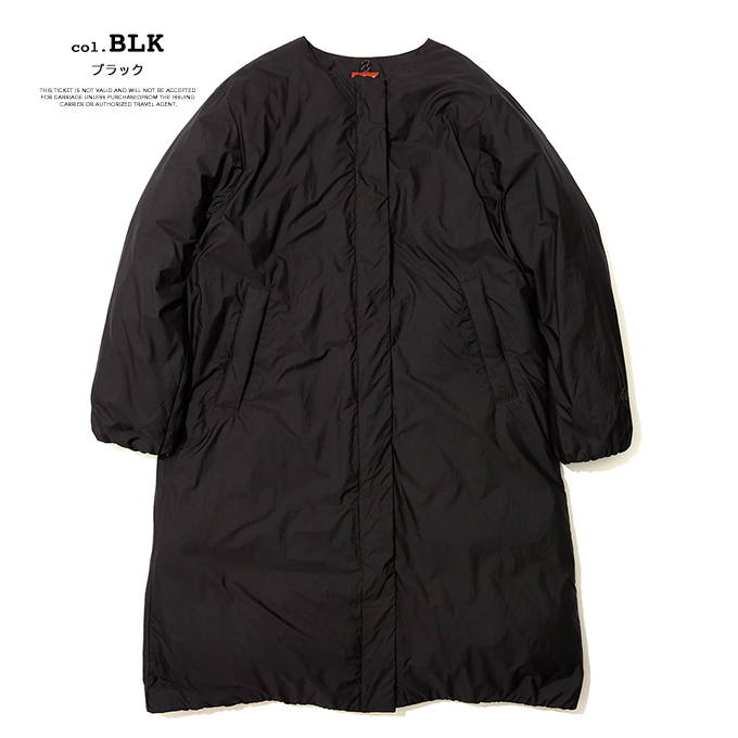 NANGA（ナンガ） NO COLLAR DOWN COAT ノーカラー ダウンコート ND2352