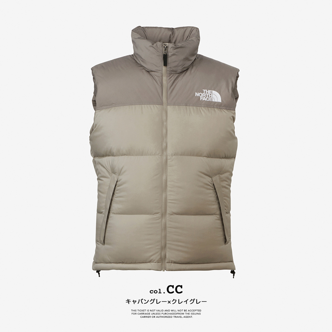 THE NORTH FACE ダウンベスト ベージュ THE NORTH FACE ザ・ノースフェイス 大人おしゃれブランド